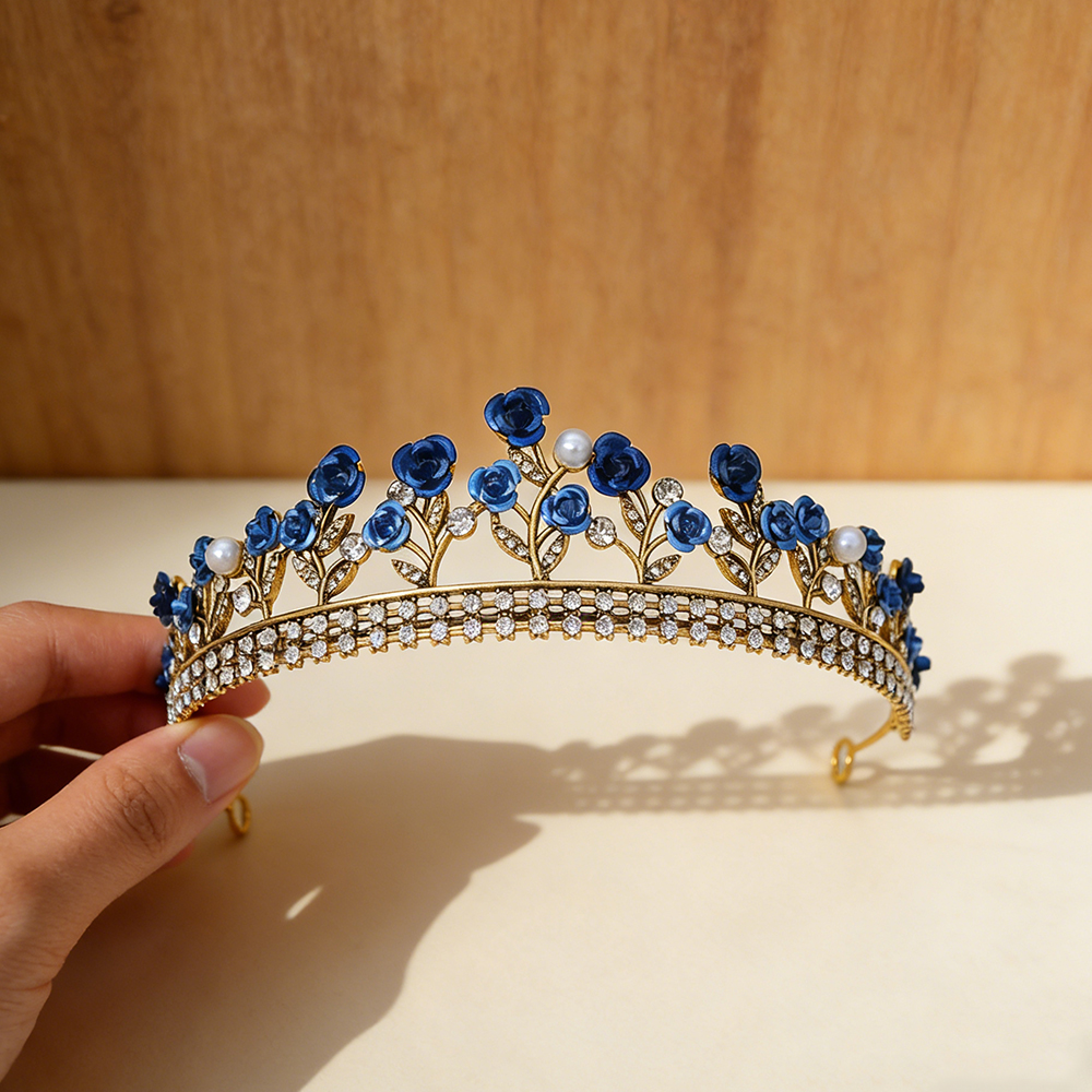 Supply Event - Baroque Crown Wedding Headwear for Women