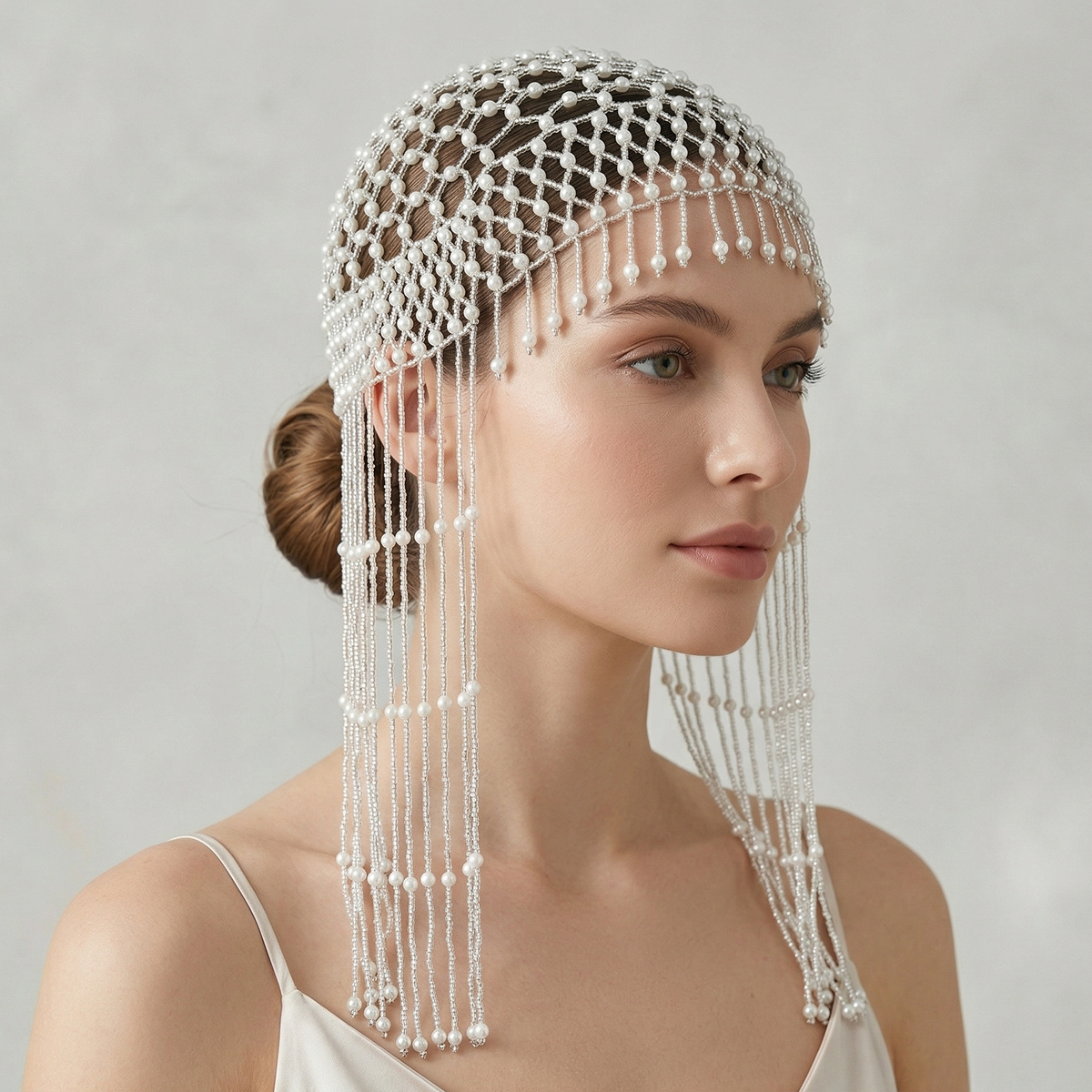Luxury Pearls Beaded Headwrap  – обзор и цена Event Suppliers