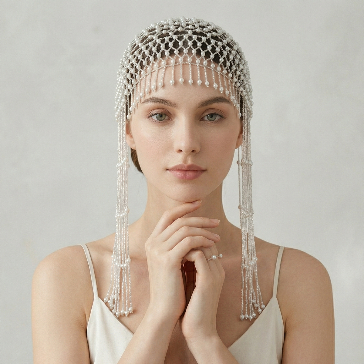 Luxury Pearls Beaded Headwrap  – обзор и цена Event Suppliers