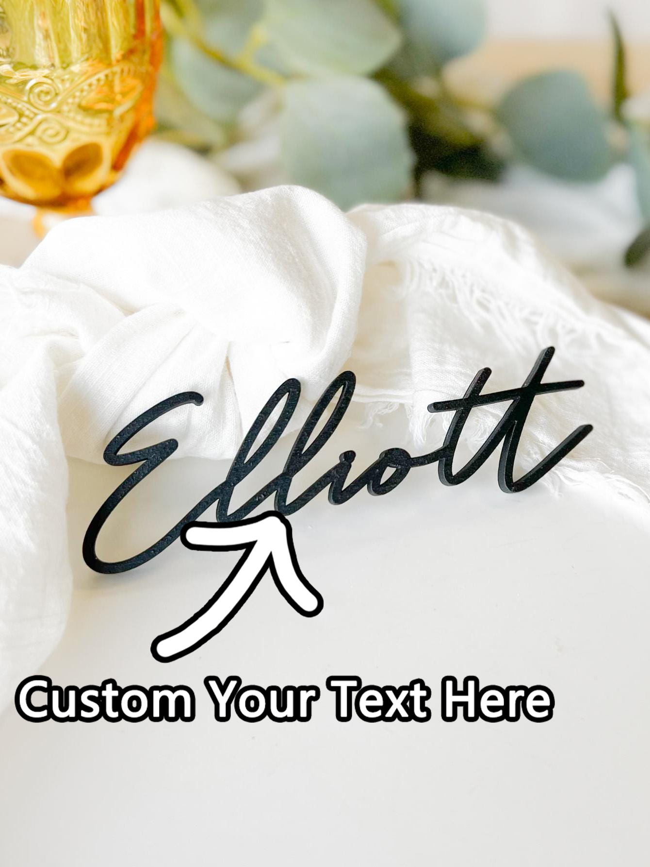 1PC Custom Seat Card - Persona – обзор и цена Event & Party Supply Photos