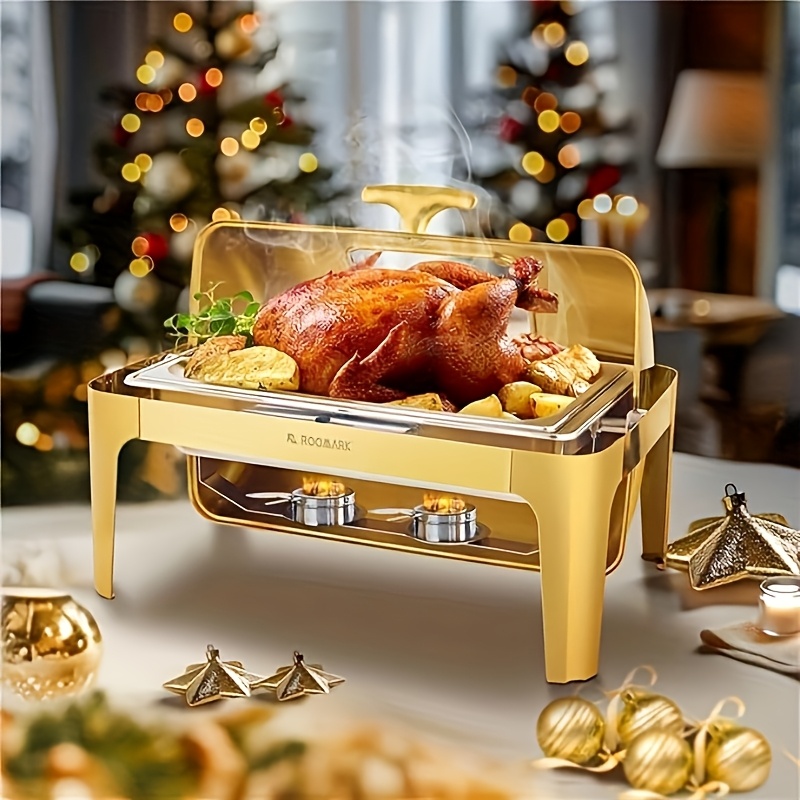 9QT Stainless Steel Buffet War – обзор и цена Event & Party Supply Photos
