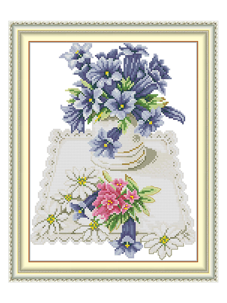 Blue Flowers On Lace Napkins P – обзор и цена Napkin Folding Set
