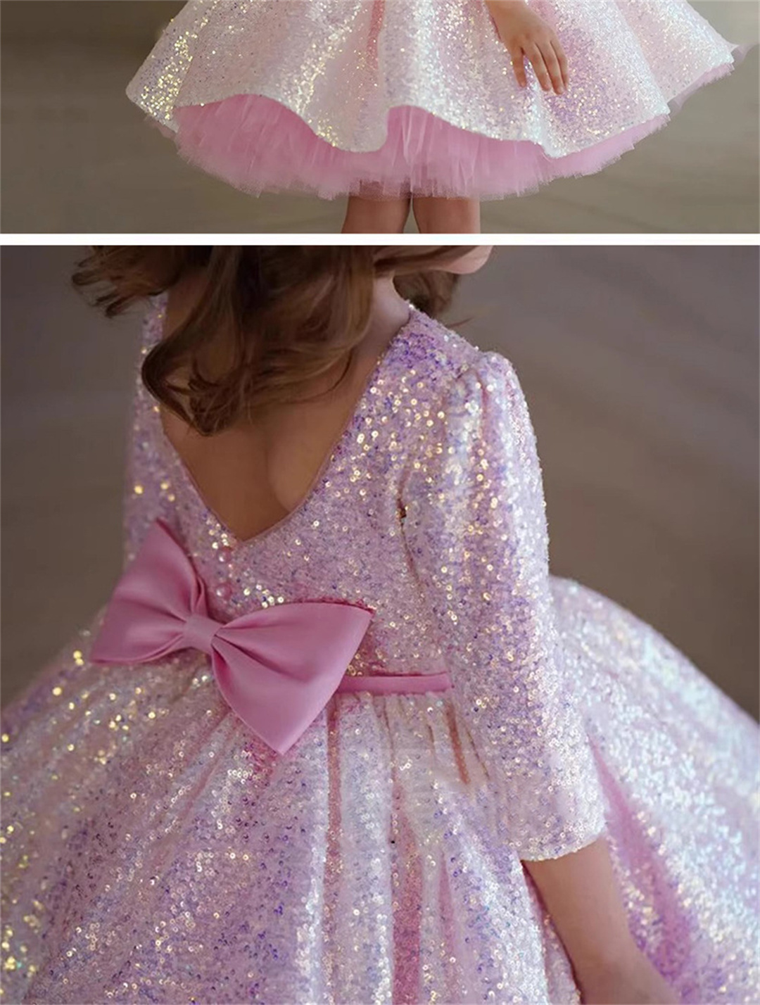 Glitter Pink Girl Dress Knee L – обзор и цена Birthday Sash Glitter