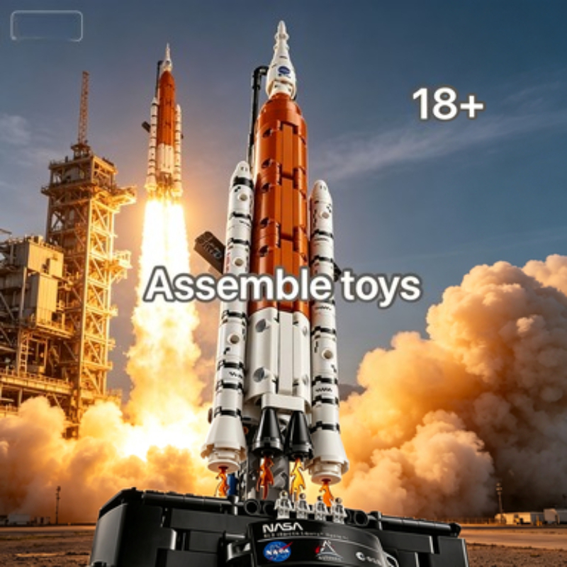 42221 Bandai Rocket Building K – обзор и цена Event Launch Party