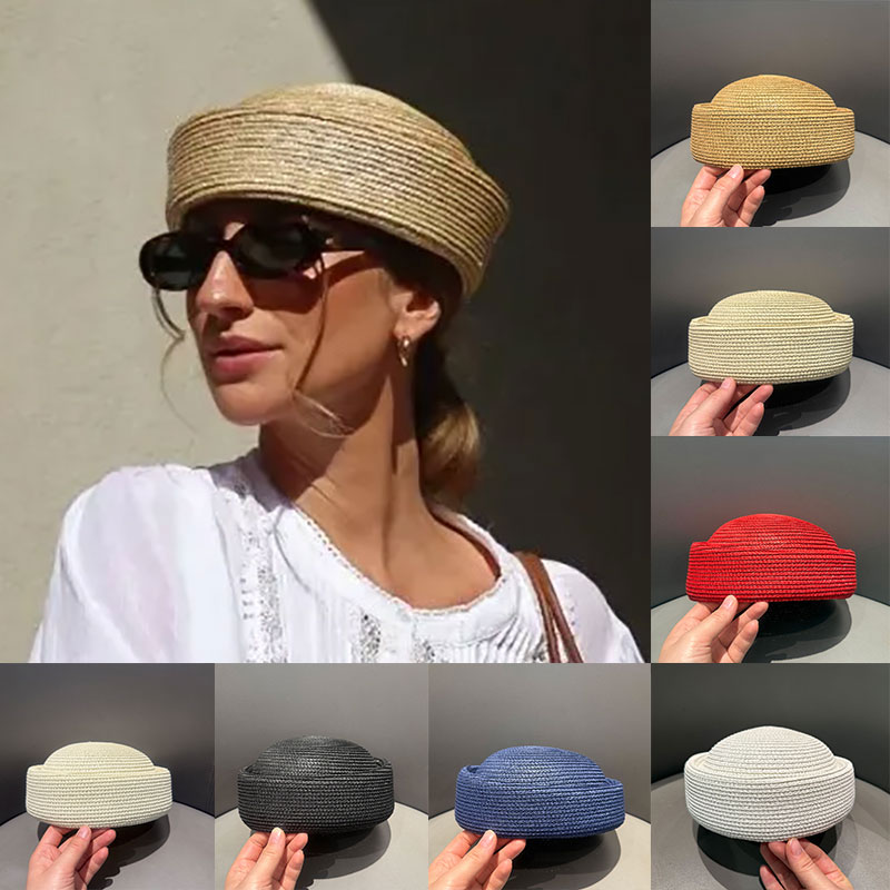 New Summer Handemad Straw Pill – обзор и цена Paper Straw Color