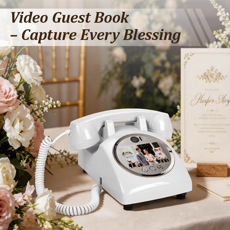 Audio Guestbook Wedding Phone  – обзор и цена Event Party Supply Rental