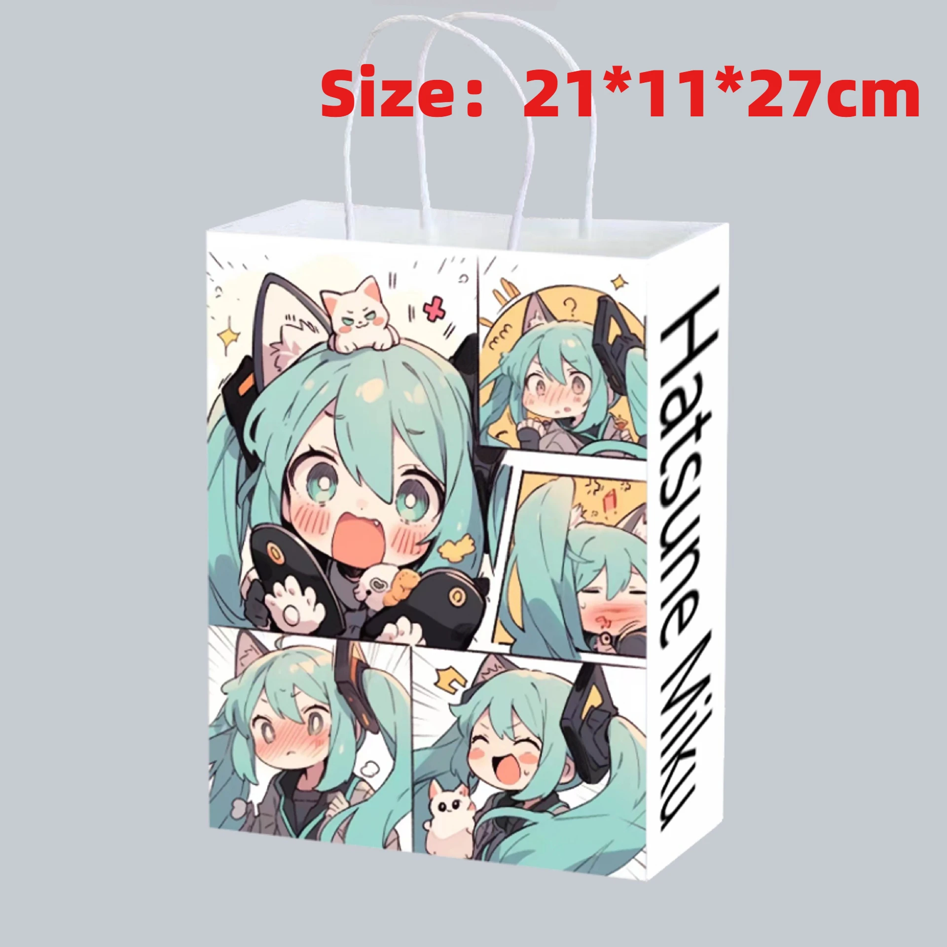 Cute Anime Hatsune Miku Paper  – обзор и цена Party Favor Bag