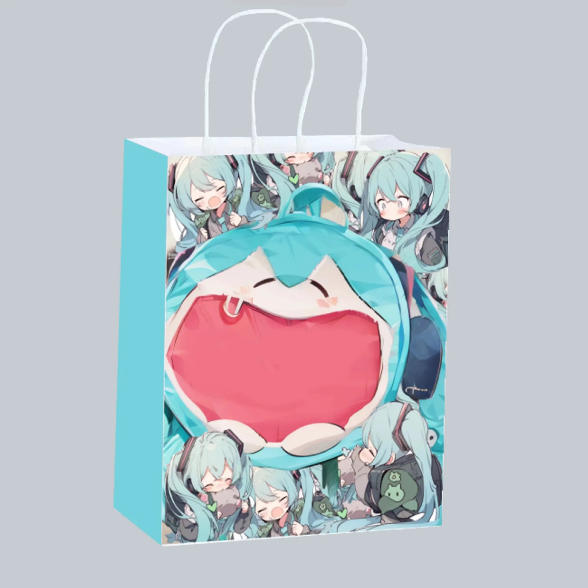Cute Anime Hatsune Miku Paper  – обзор и цена Party Favor Bag
