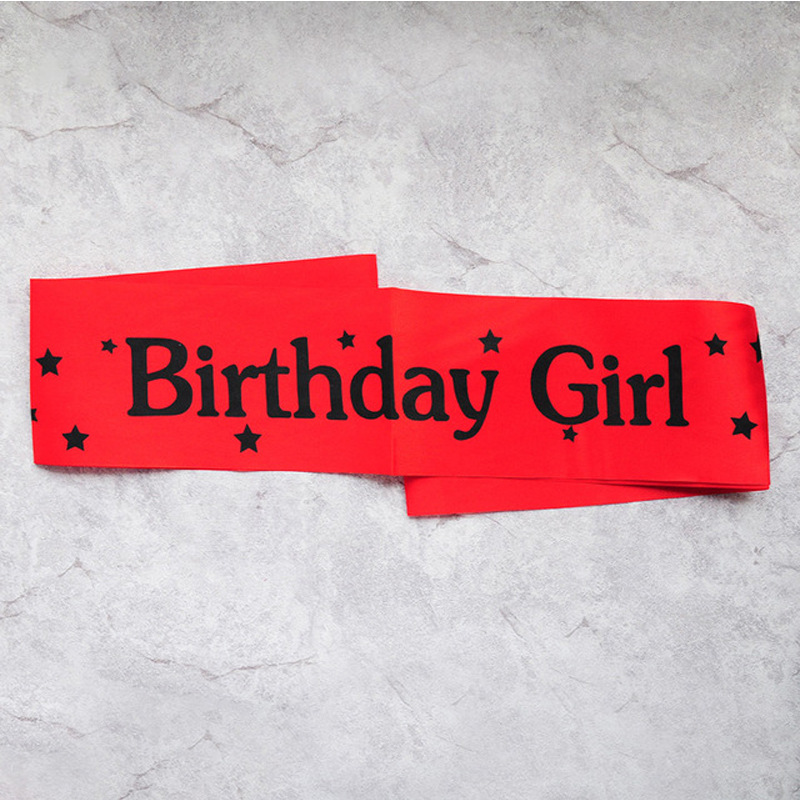 Birthday Girl Ribbons Shoulder – обзор и цена Birthday Sash Glitter