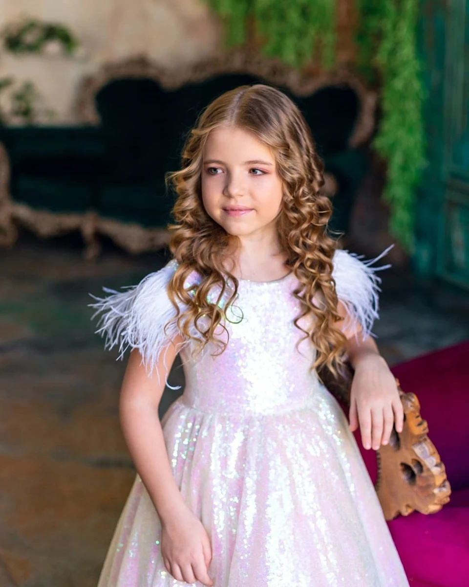 Customized Glitter Flower Girl – обзор и цена Birthday Sash Glitter