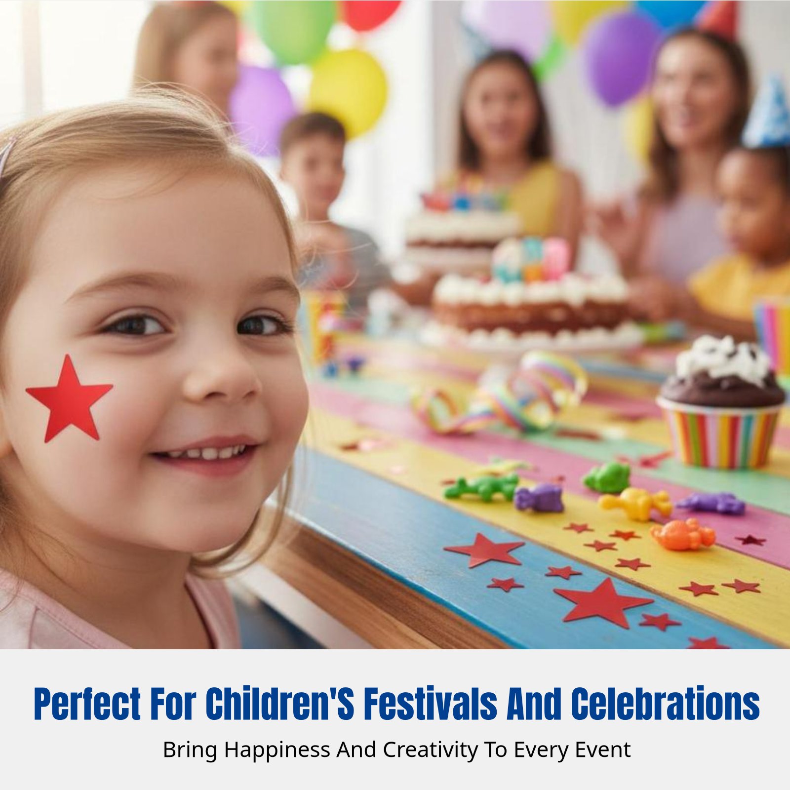 Celestial Sparkle Face Sticker – обзор и цена Event & Party Supply Photos