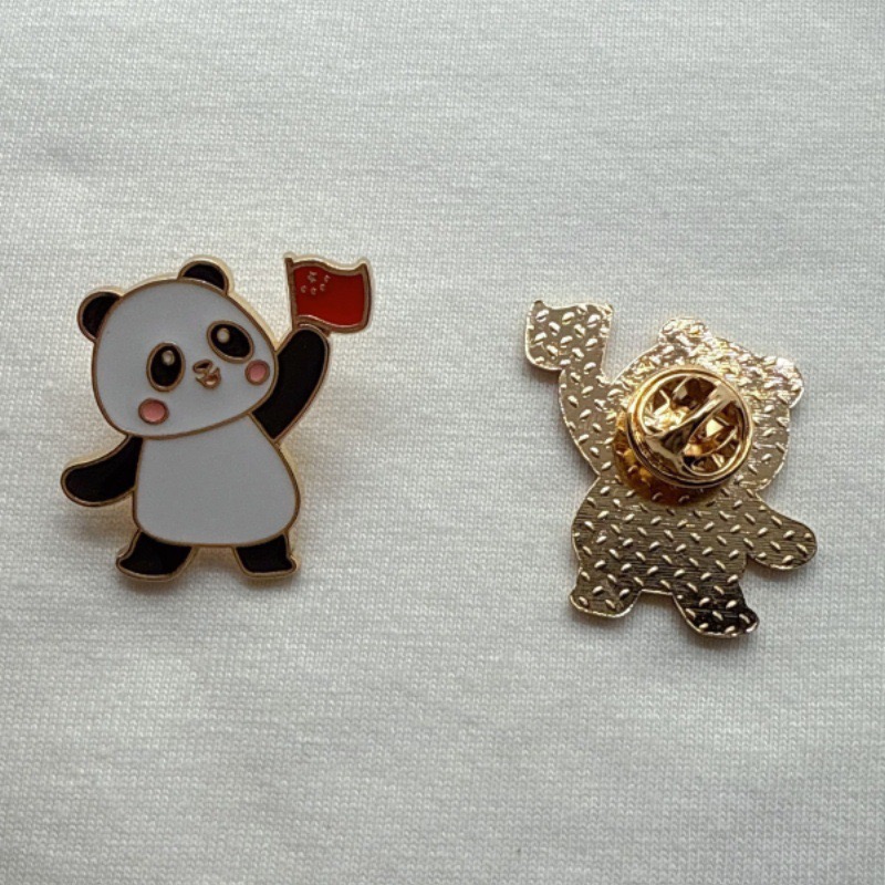 6pcs Cartoon China Panda Badge – обзор и цена Event Party