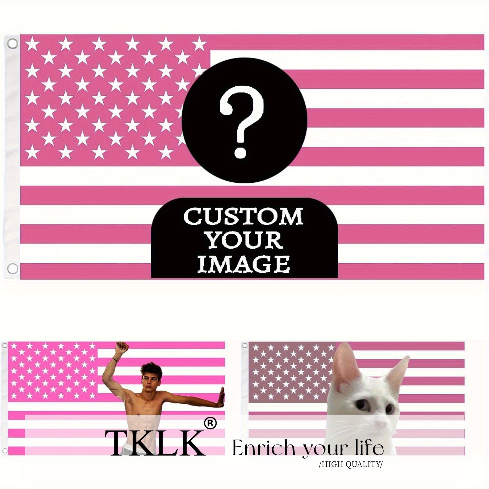1pc Custom Classic Pink/Black  – обзор и цена Event Party