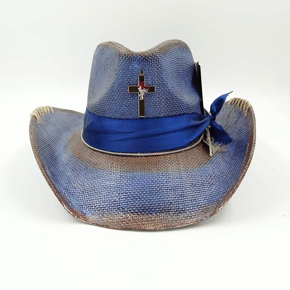 Western summer cowboy hat stra – обзор и цена Paper Straw Color