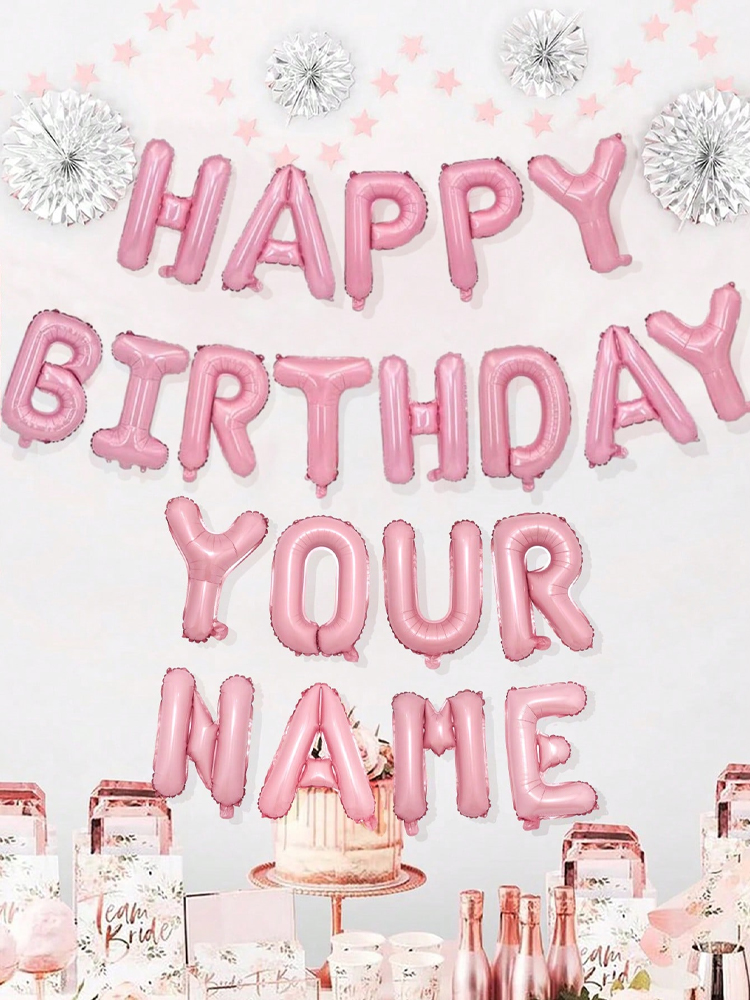 16 inch pink letter decoration – обзор и цена Event Z