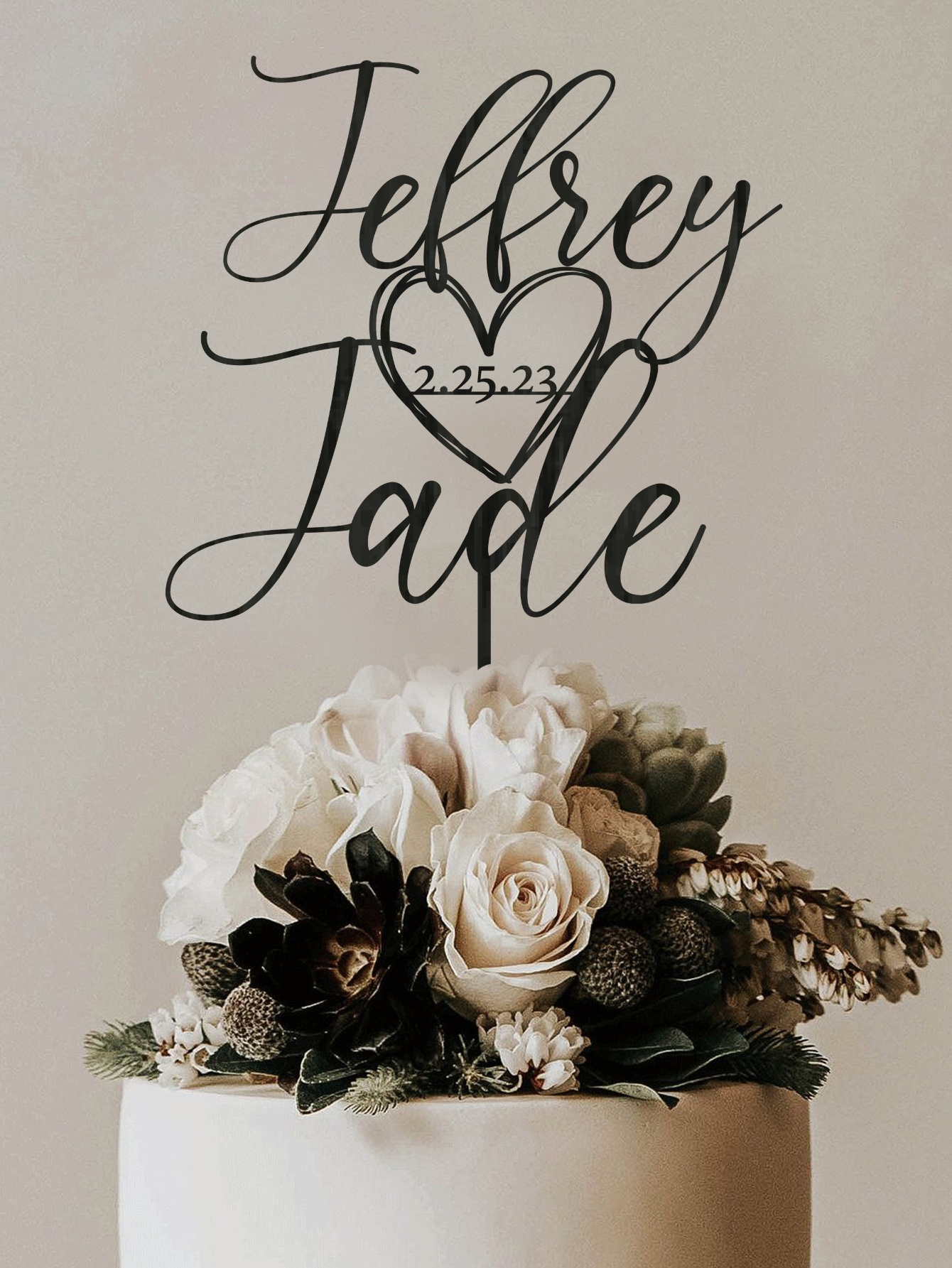 Custom Cake Topper - 1PC Perso – обзор и цена Event Suppliers