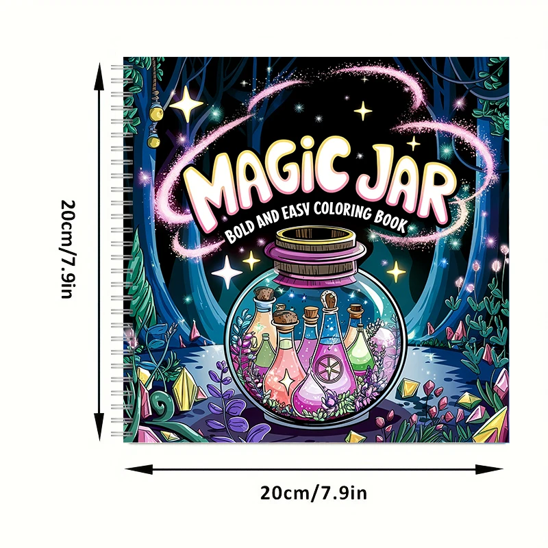 Coloring Book Magic Jar for Ad – обзор и цена Supply Event