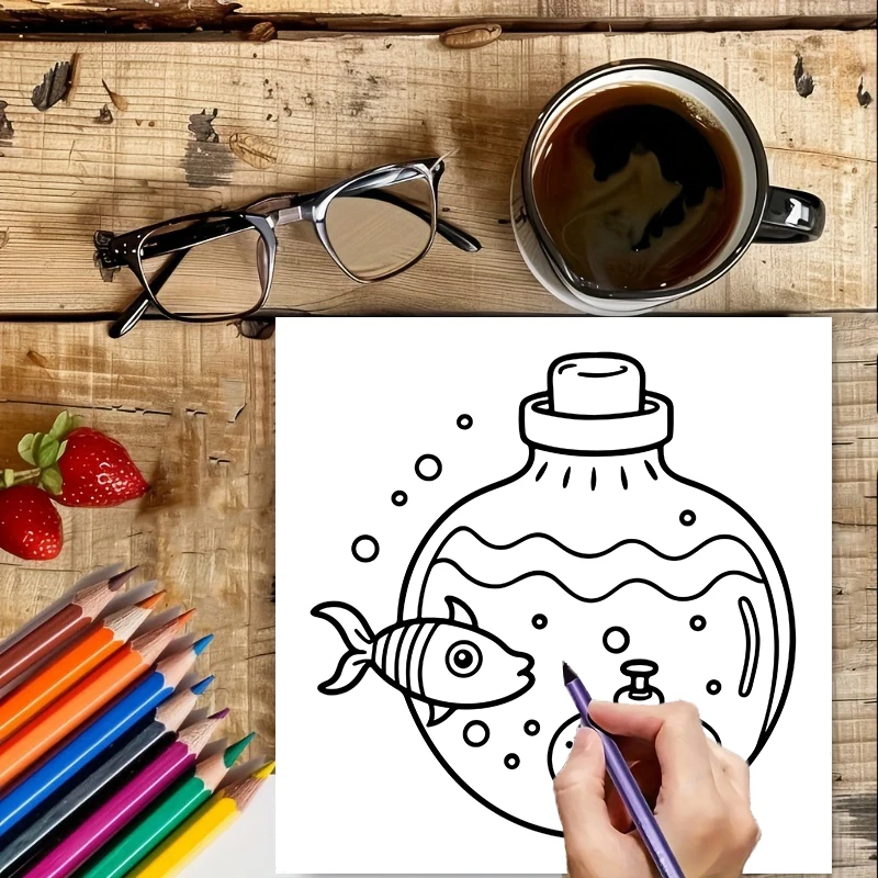 Coloring Book Magic Jar for Ad – обзор и цена Supply Event