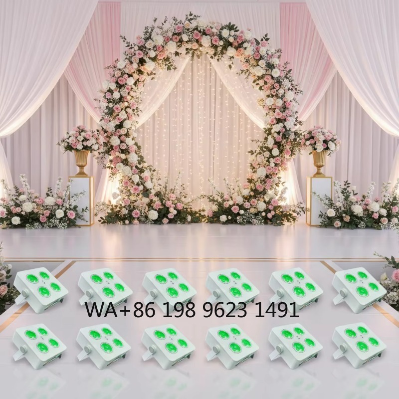 4X18W RGBWA+UV 6IN1 Mini Wirel – обзор и цена Event & Party Supply Photos
