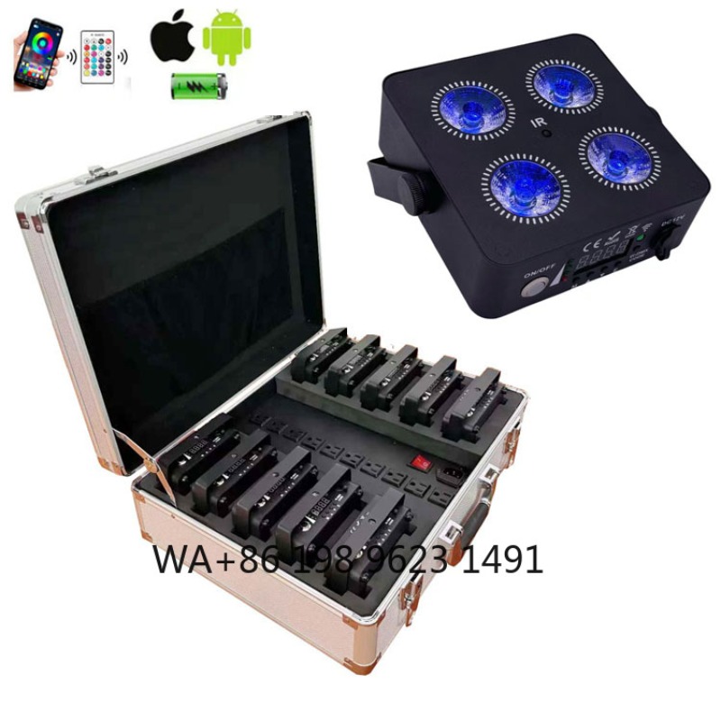 4X18W RGBWA+UV 6IN1 Mini Wirel – обзор и цена Event & Party Supply Photos