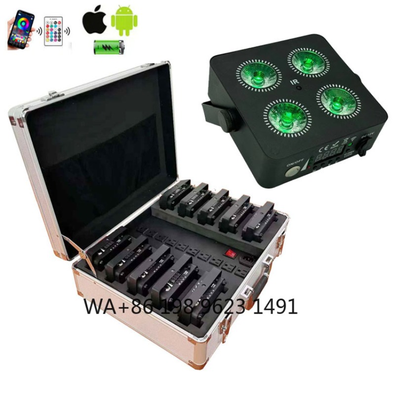4X18W RGBWA+UV 6IN1 Mini Wirel – обзор и цена Event & Party Supply Photos