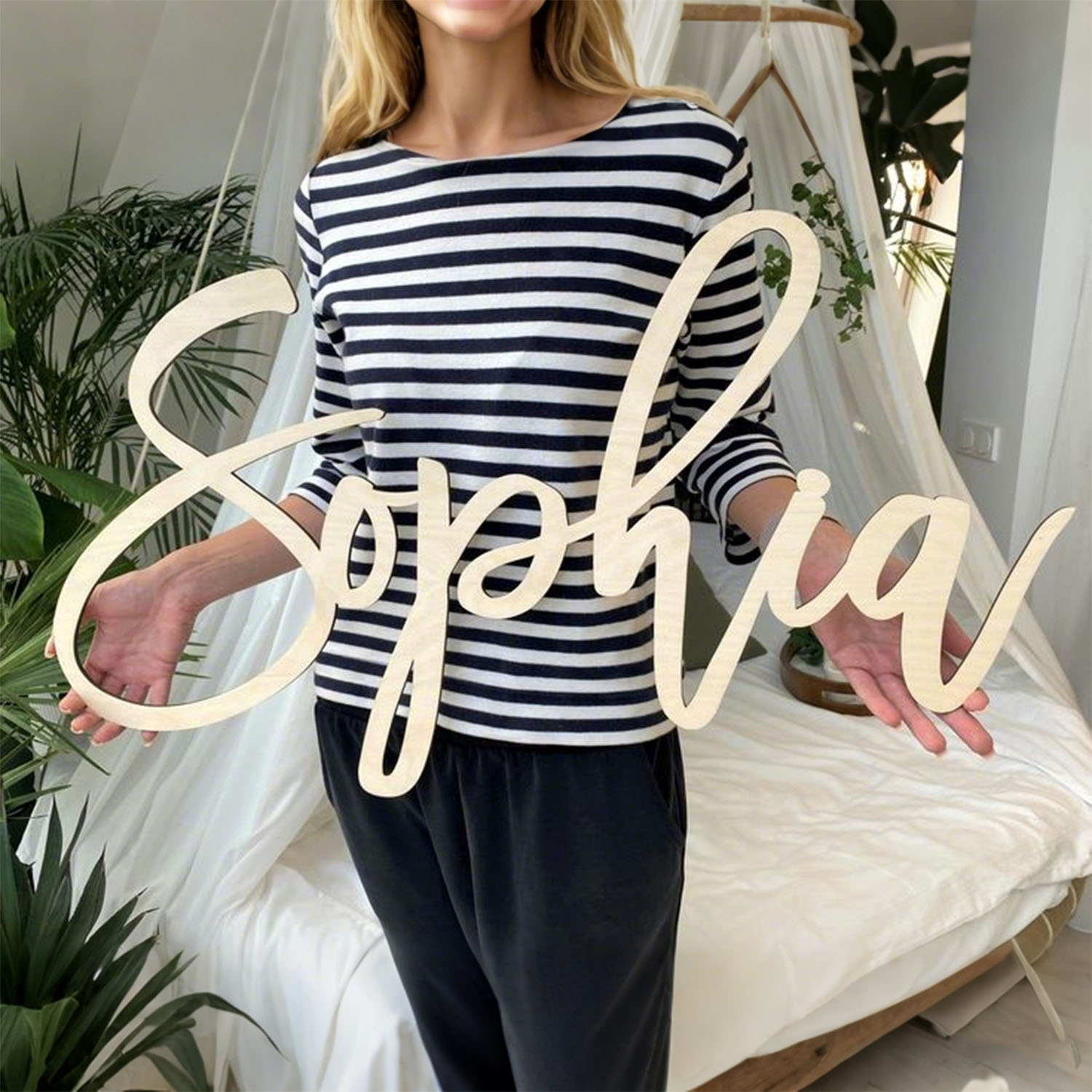 1pc Personalized Wooden Name S – обзор и цена Event Party