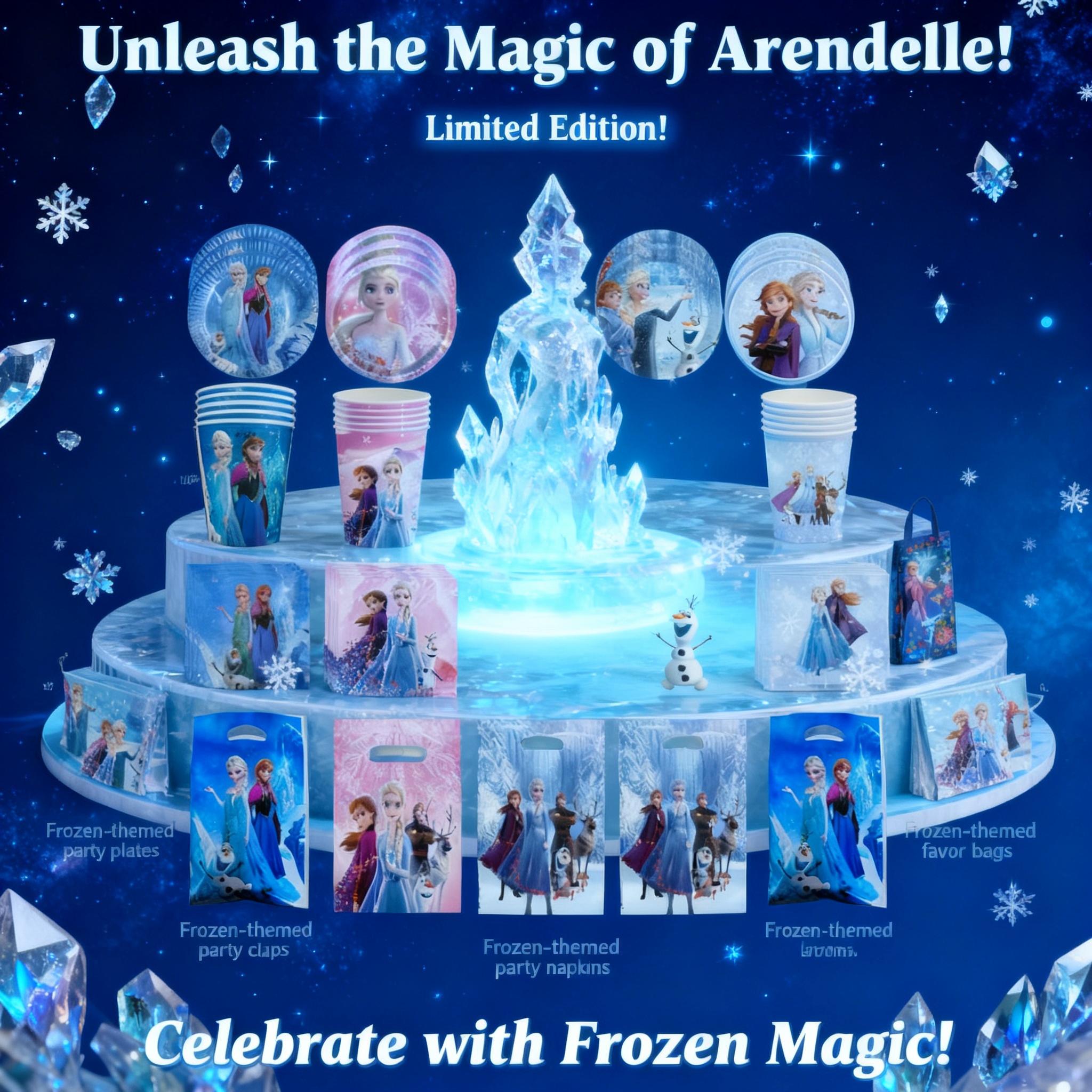 Frozen Birthday Party Supplies – обзор и цена Supply Event