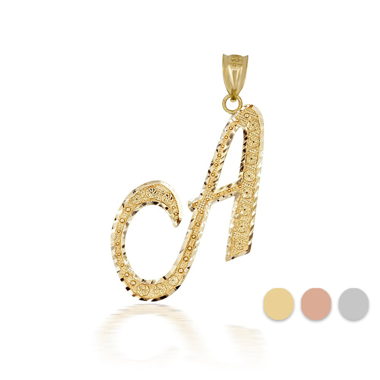 Gold Cursive Initial Letter “A – обзор и цена Event Z