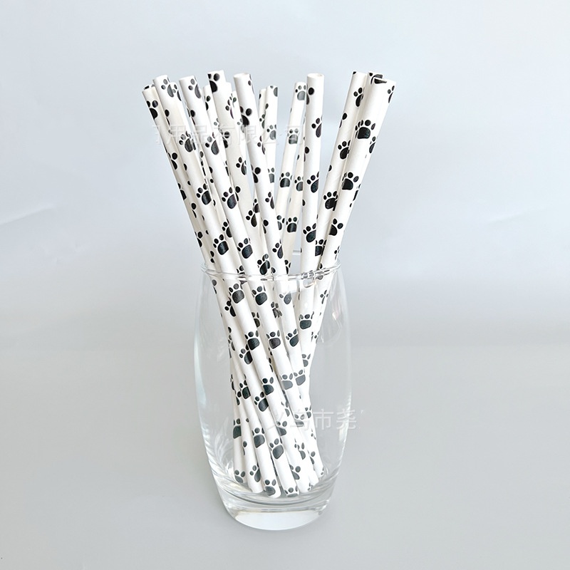 Moustache Paper Straw Cow Blac – обзор и цена Paper Straw Color