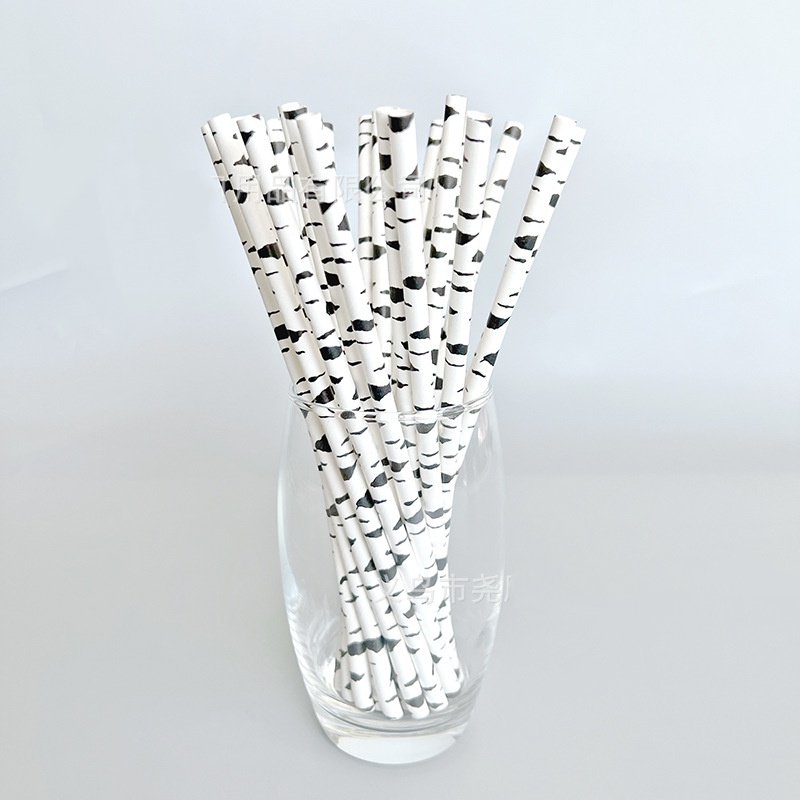 Moustache Paper Straw Cow Blac – обзор и цена Paper Straw Color