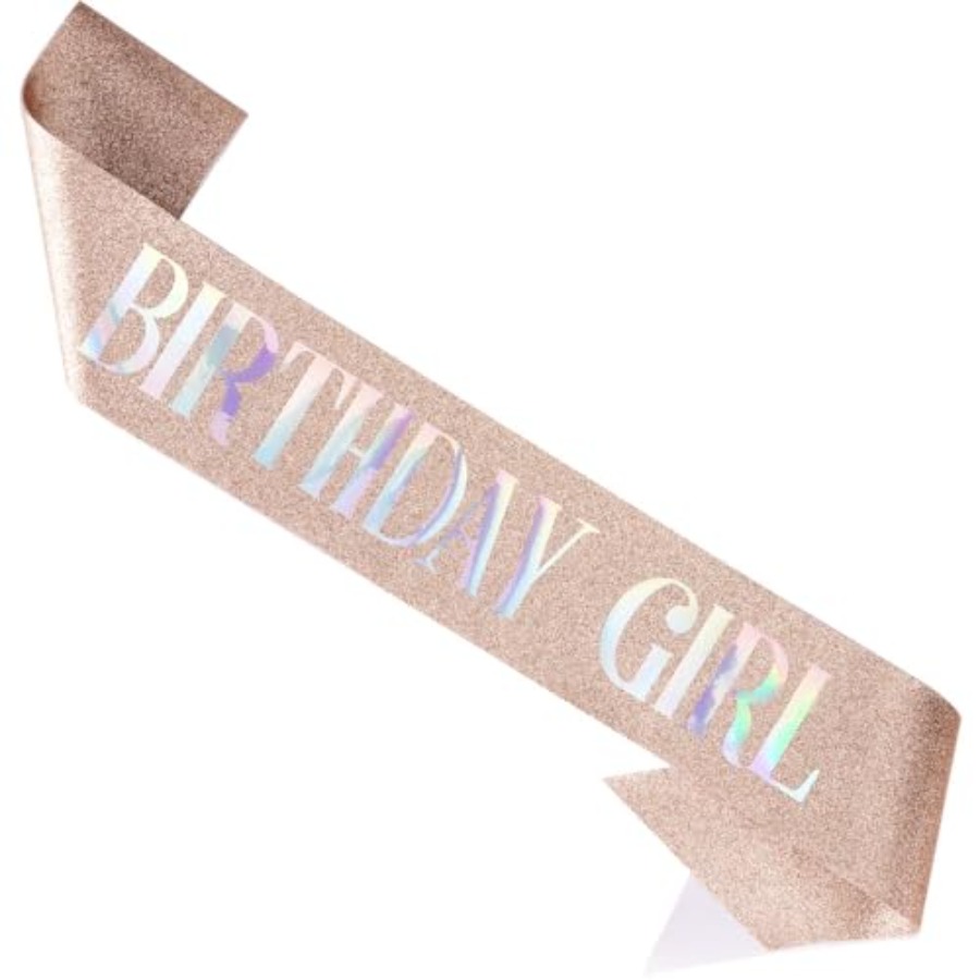 Birthday Girl Sash for Women B – обзор и цена Birthday Sash Glitter