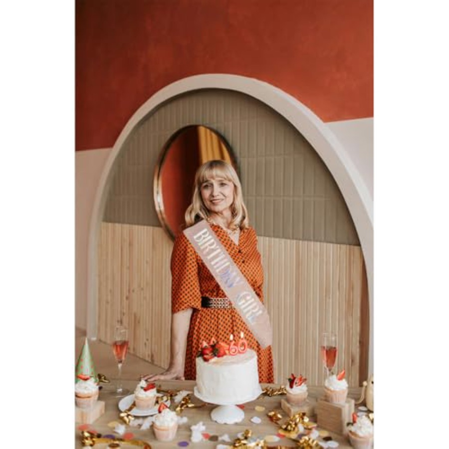 Birthday Girl Sash for Women B – обзор и цена Birthday Sash Glitter