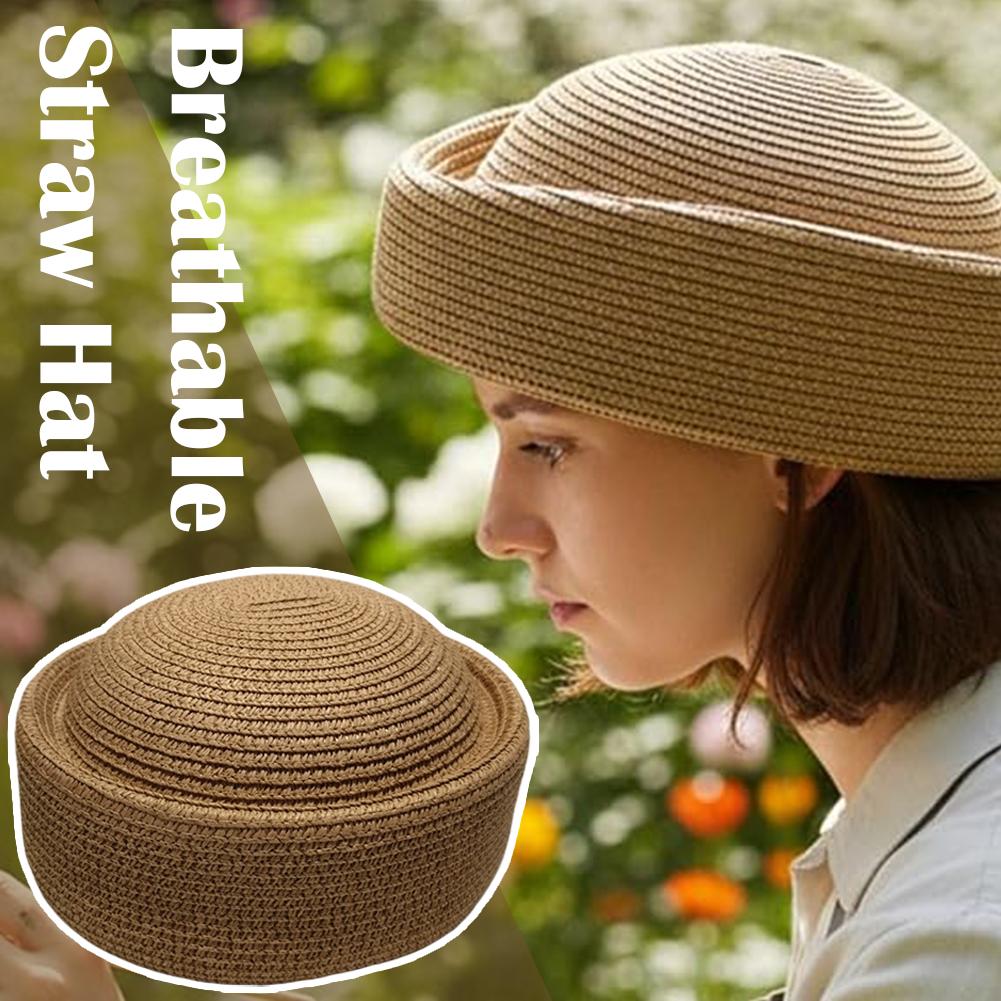Solid Color Straw Bucket Hat S – обзор и цена Paper Straw Color