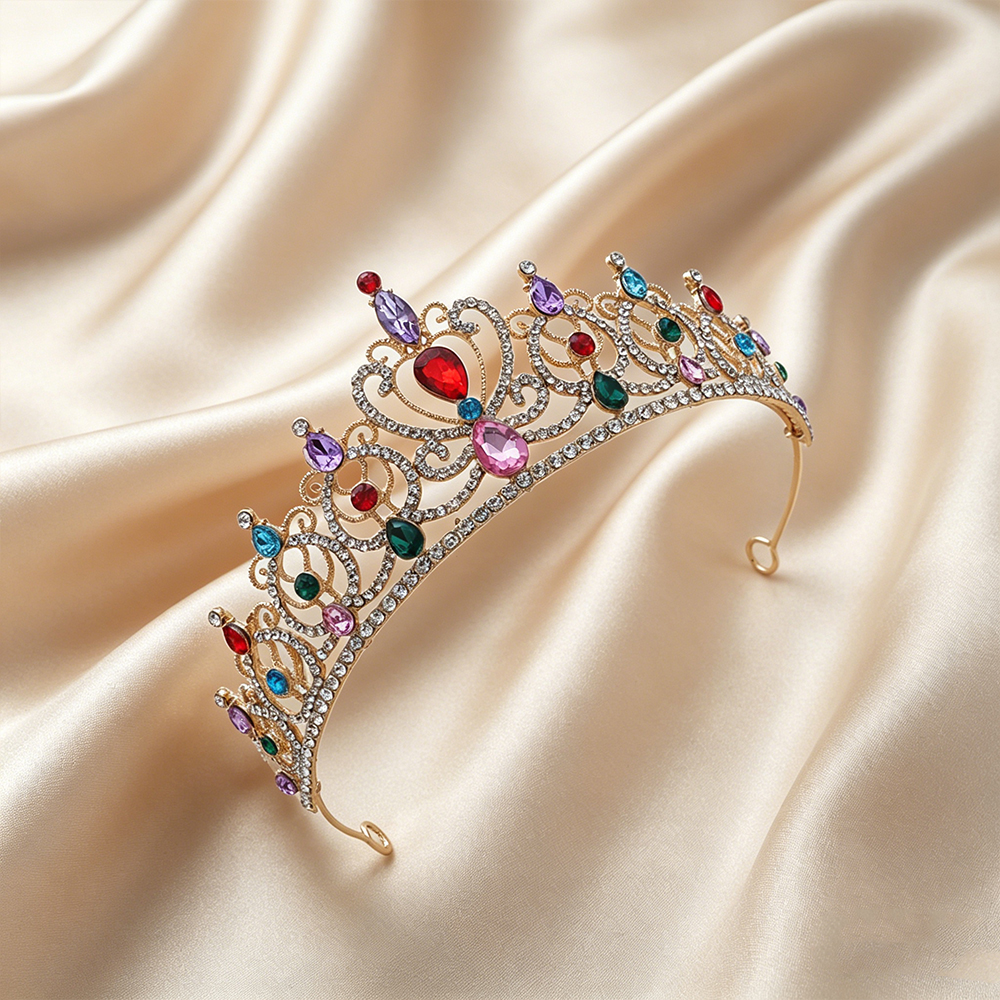 Luxury Vintage Gold Tiara Crow – обзор и цена Event & Party Supply Photos
