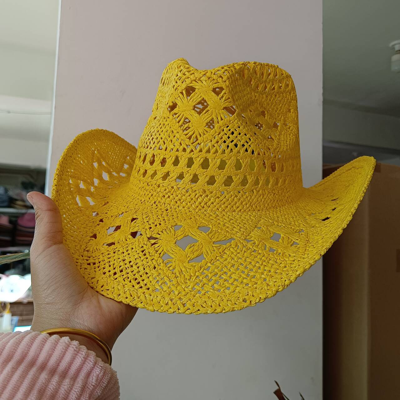 Cowboy Straw Hat new color Han – обзор и цена Paper Straw Color
