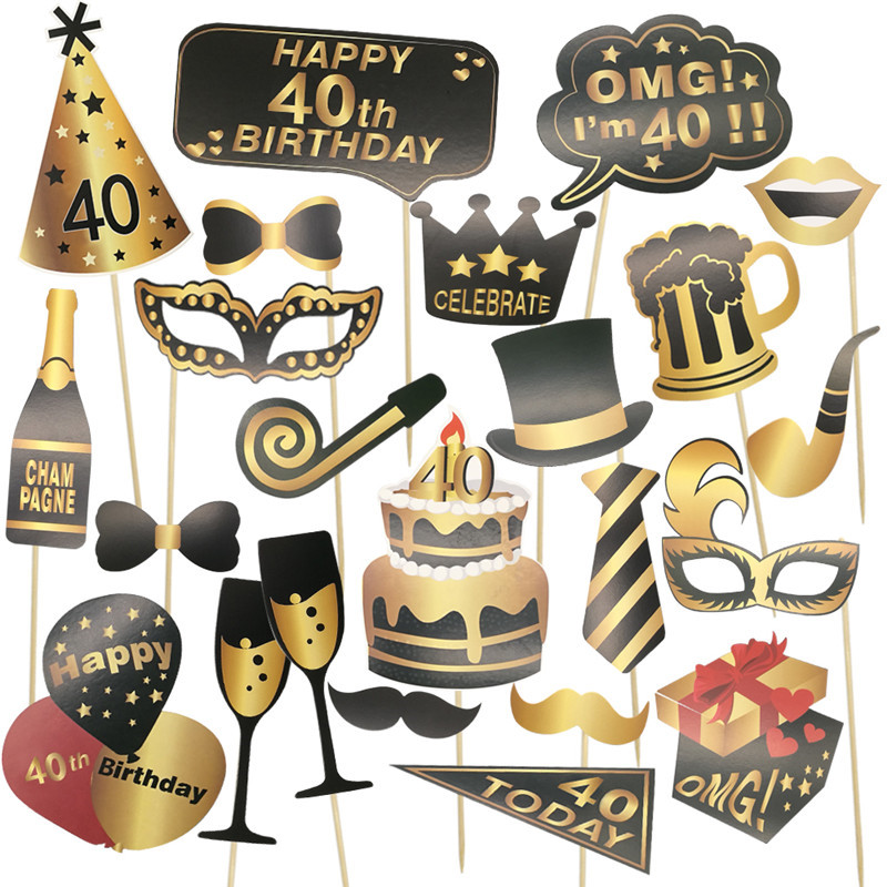 30 40 50 60 Birthday Photo Boo – обзор и цена Photo Booth Frame