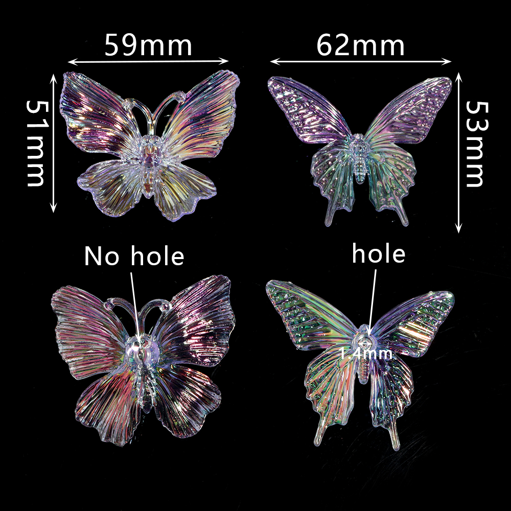 5pcs Acrylic Butterfly Gradien – обзор и цена Event Suppliers