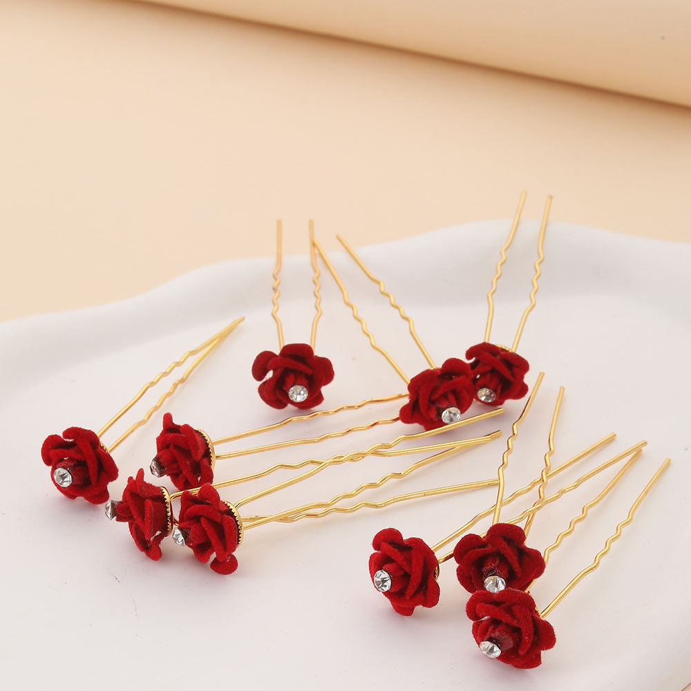 10Pcs Rose Hair Accessories We – обзор и цена Event Suppliers