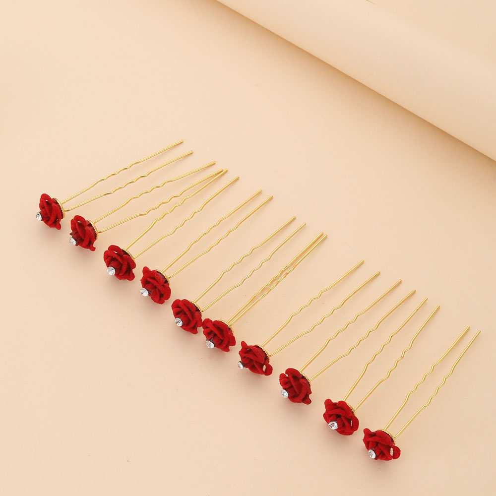 10Pcs Rose Hair Accessories We – обзор и цена Event Suppliers
