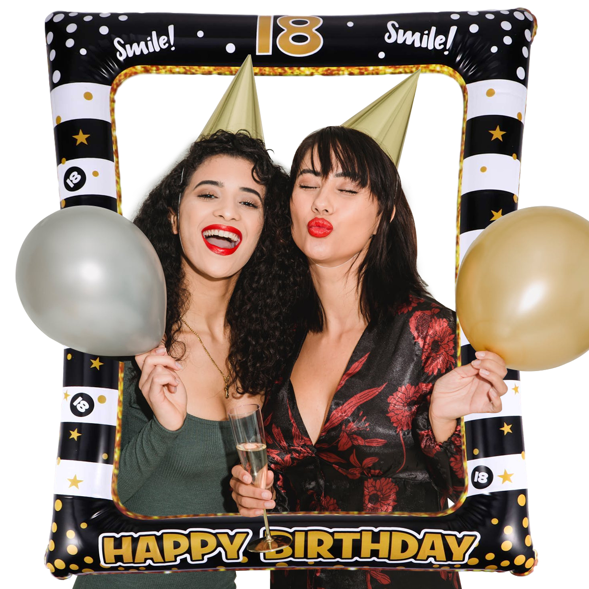 Birthday Party Supplies 18 Bal – обзор и цена Photo Booth Frame