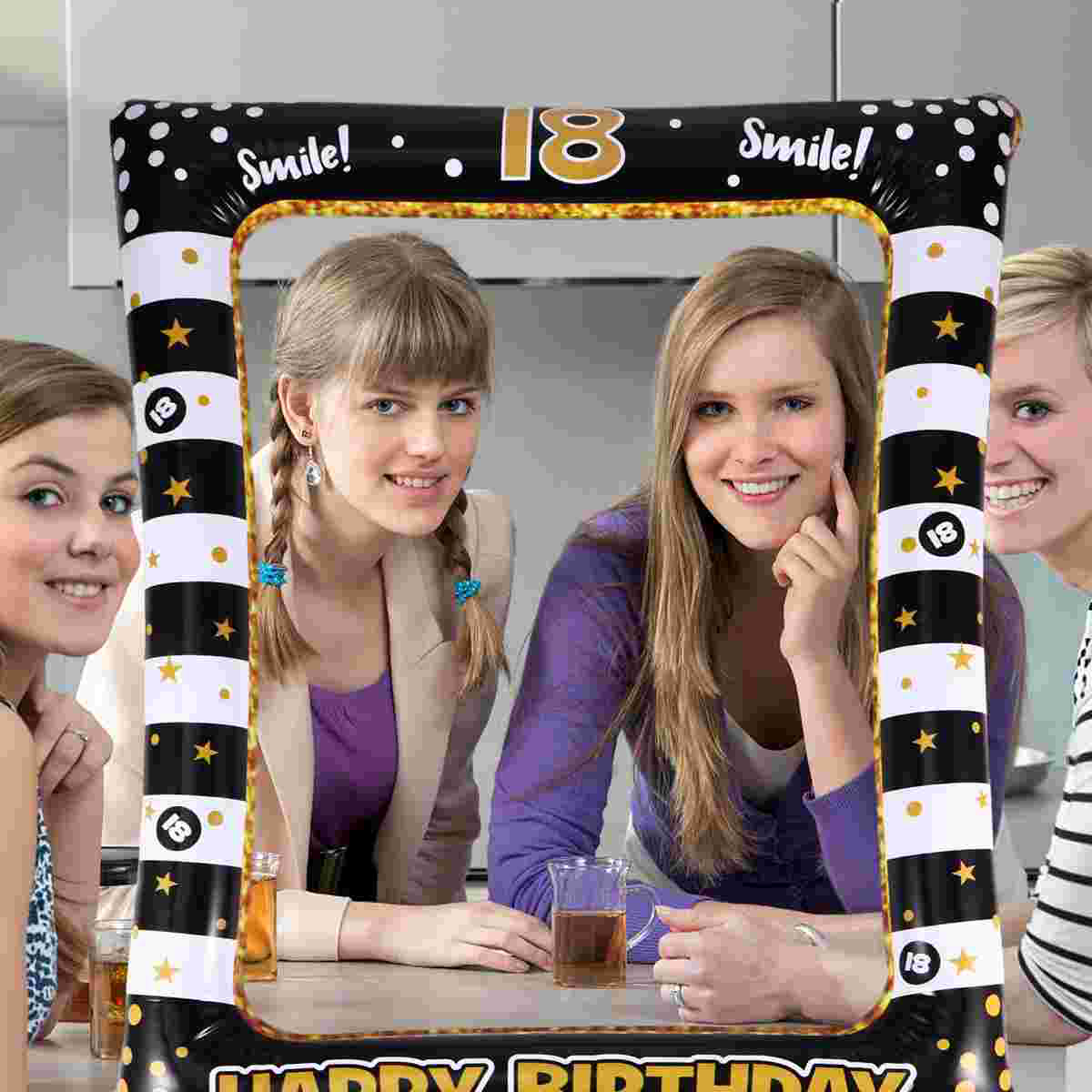 Birthday Party Supplies 18 Bal – обзор и цена Photo Booth Frame