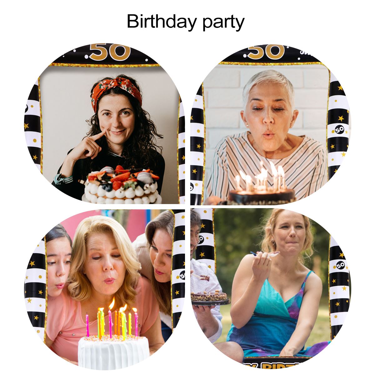 Birthday Party Supplies 18 Bal – обзор и цена Photo Booth Frame