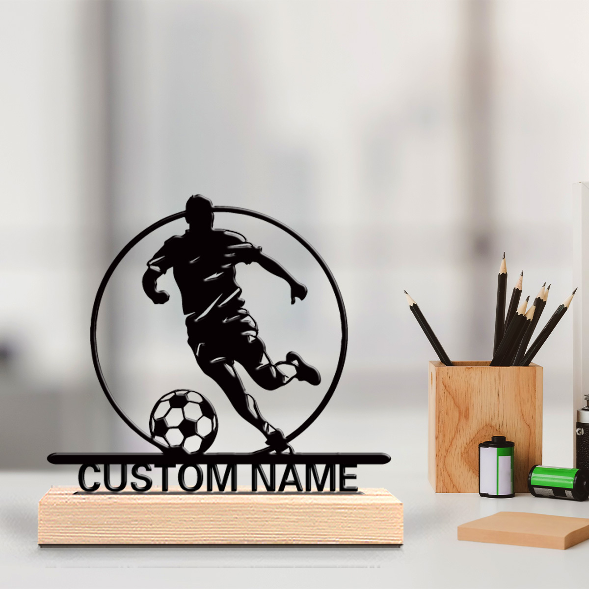 Custom Soccer Player Metal Sta – обзор и цена Event Party