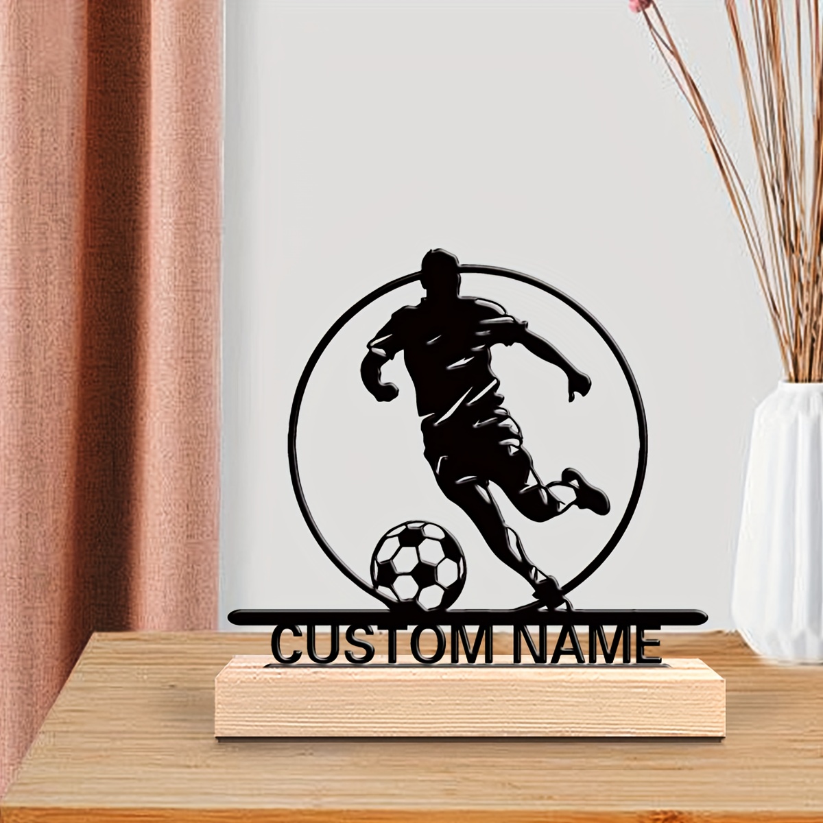 Custom Soccer Player Metal Sta – обзор и цена Event Party