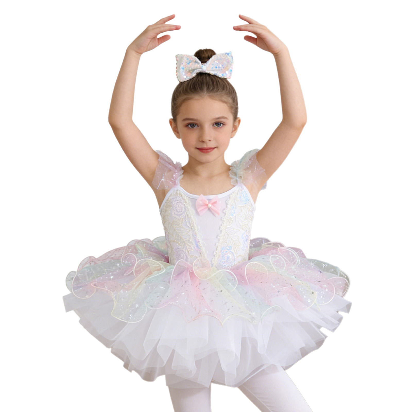 Kids Girls Ballet Dance Dress  – обзор и цена Glitter Tablecloth