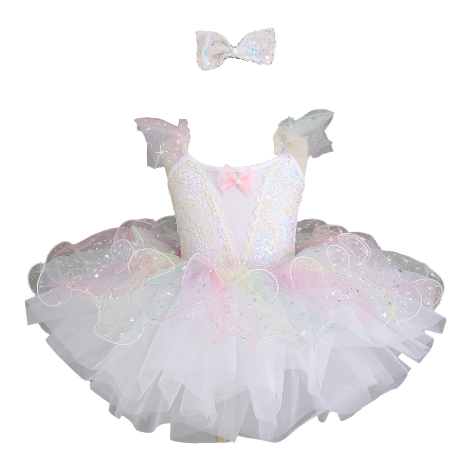 Kids Girls Ballet Dance Dress  – обзор и цена Glitter Tablecloth
