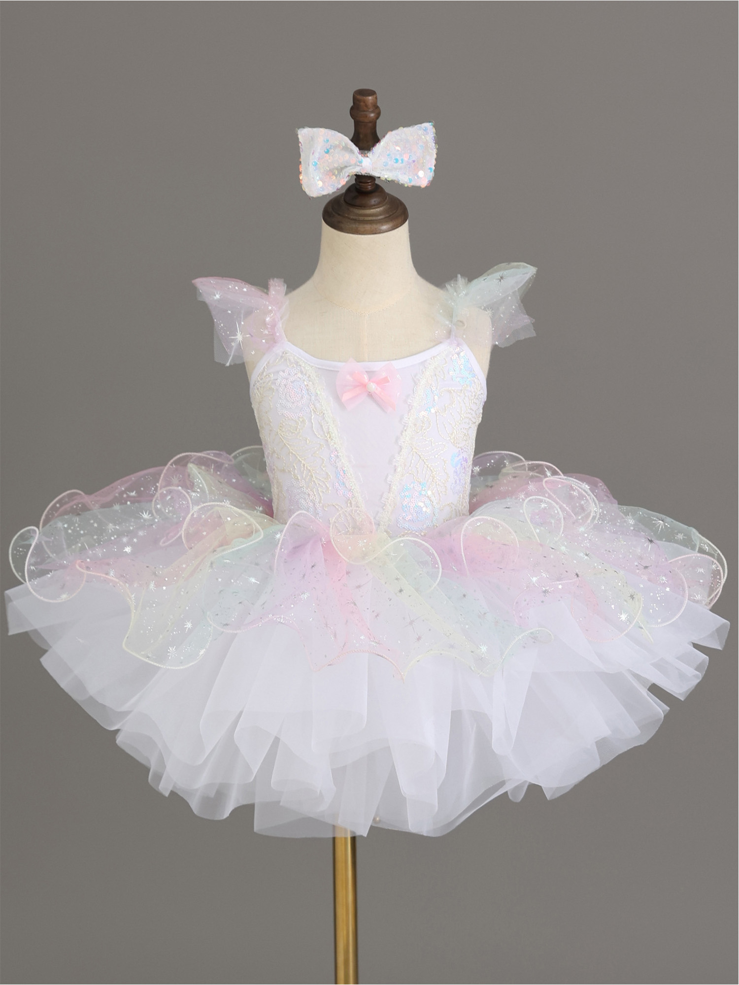 Kids Girls Ballet Dance Dress  – обзор и цена Glitter Tablecloth