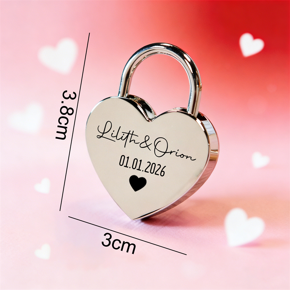 Custom Name Heart-Shaped Padlo – обзор и цена Event Party