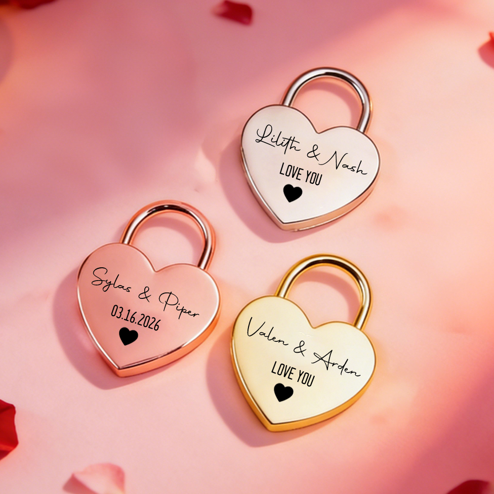 Custom Name Heart-Shaped Padlo – обзор и цена Event Party