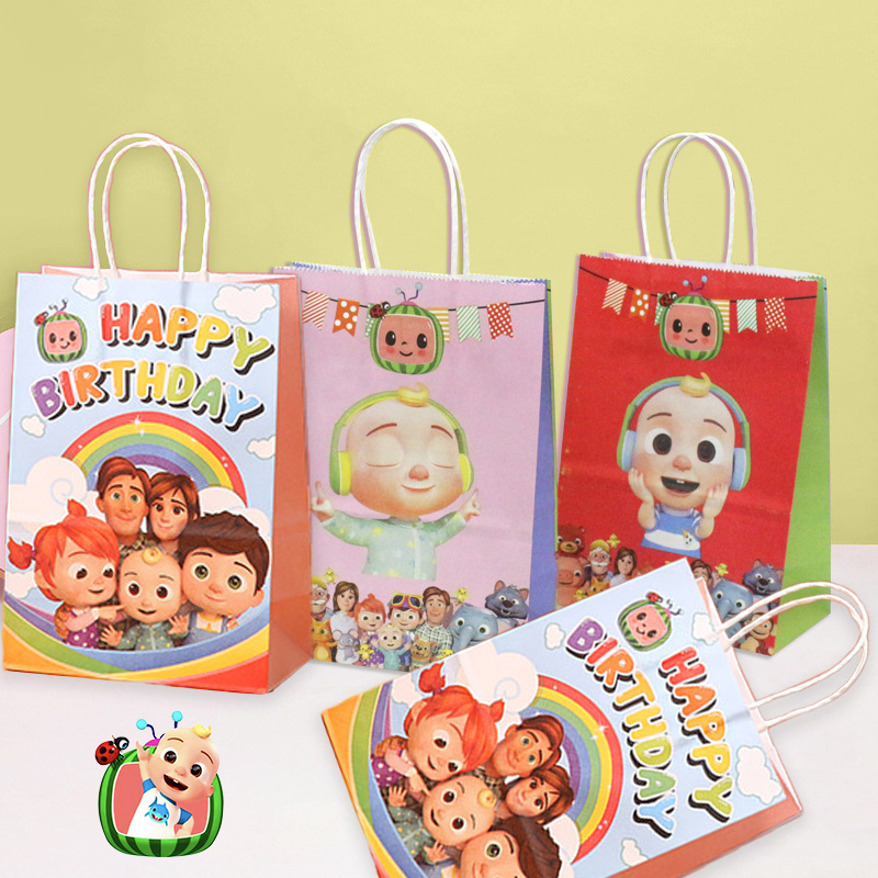 Cocomelons Party Gift Bag Set  – обзор и цена Party Favor Bag